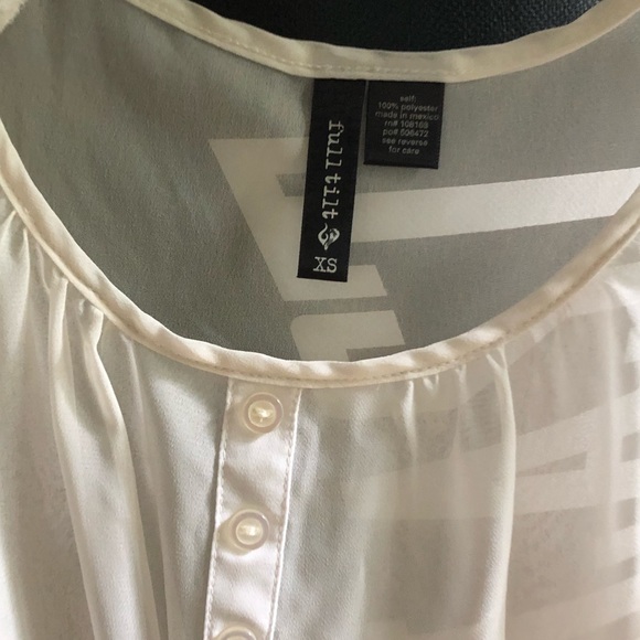 Full Tilt Sheer Blouse - Picture 2 of 3
